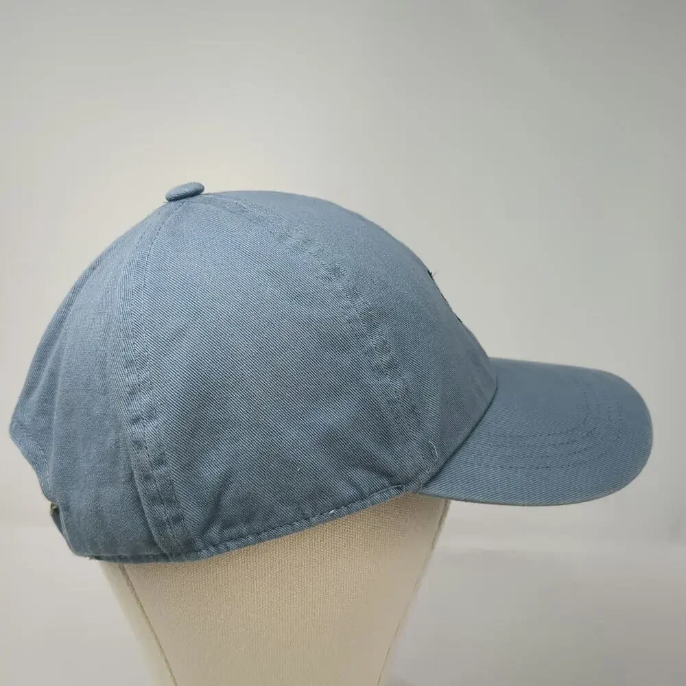 Baseball Cap Blue OSFM Earth Day Every Day Smiling Daisy Flower Slideback Hat